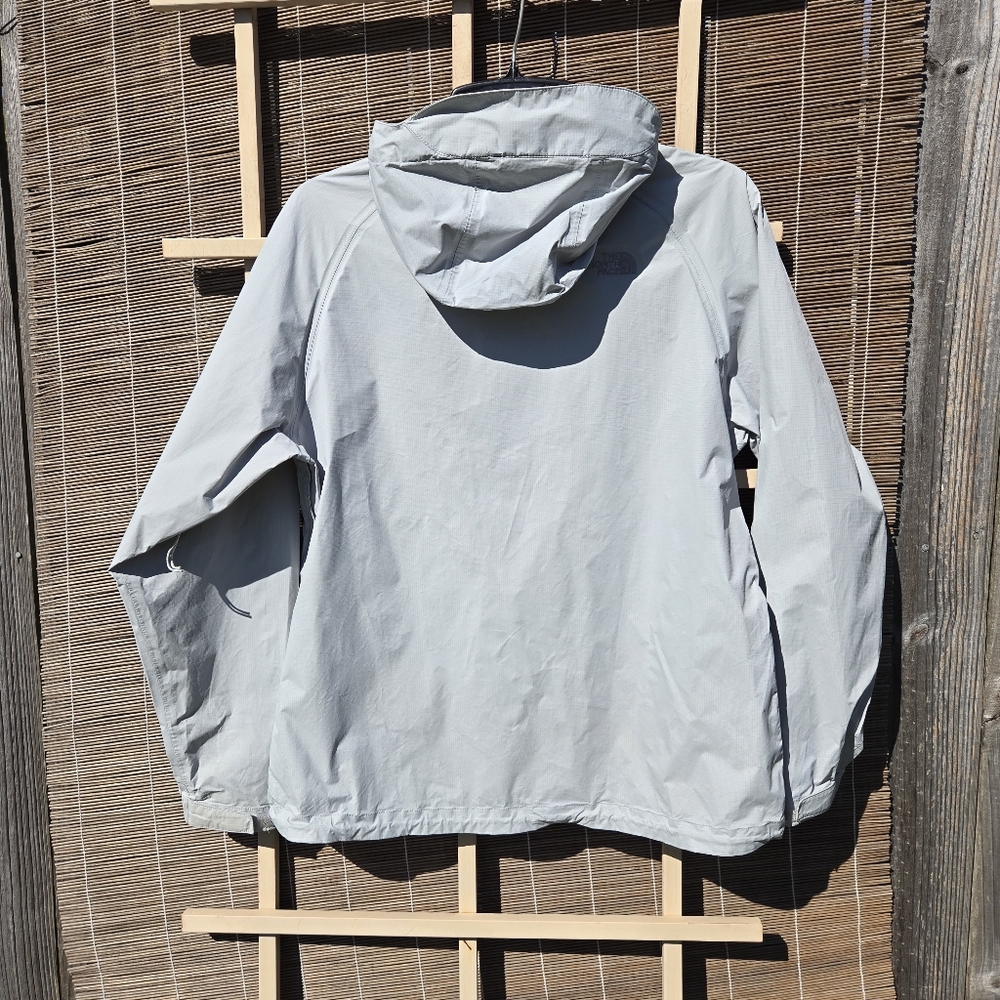 The north face hy-vent 2.5L rain jacket L Light Grey - Picture 8 of 15